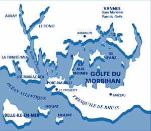 carte du Golfe 